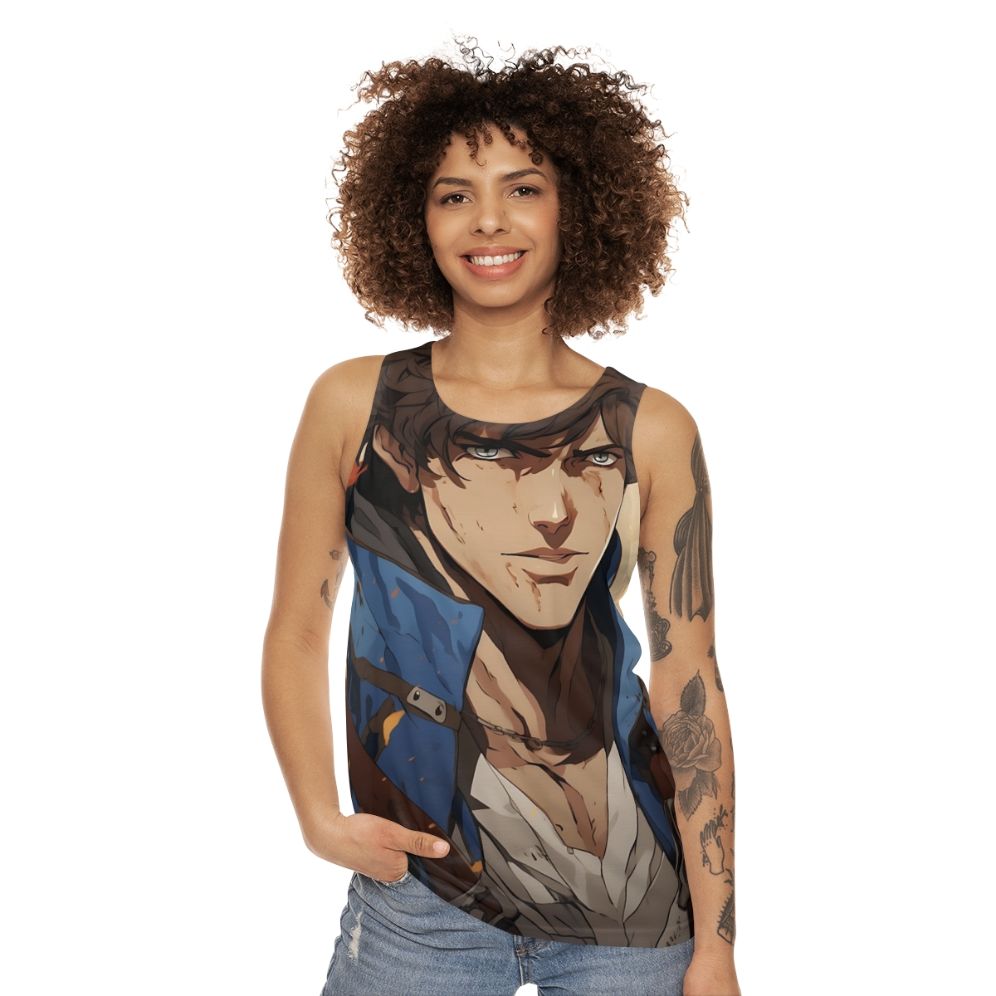 Castlevania Nocturne Richter Belmont Unisex Tank Top - women