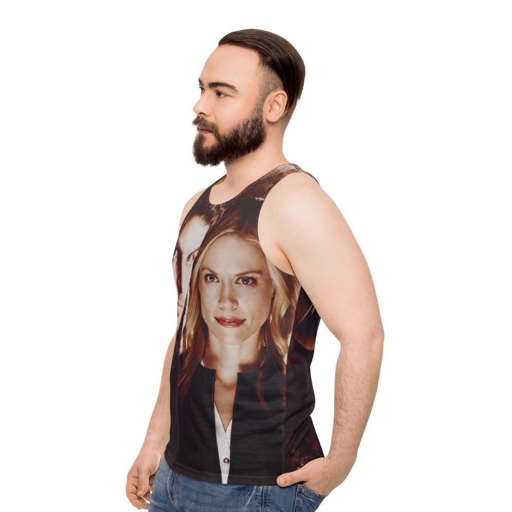 Unisex 'Nick & Adalind' Grimm Inspired Sleeveless Shirt - men side