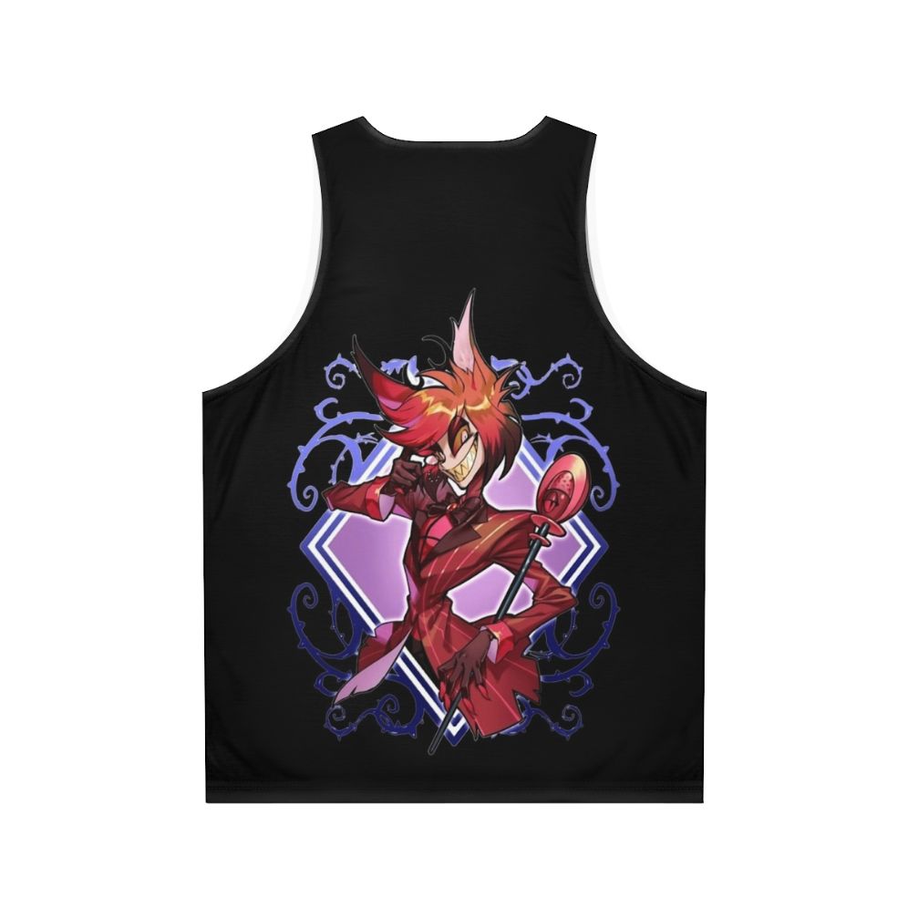 Hazbin Hotel Alastor Unisex Tank Top - Back