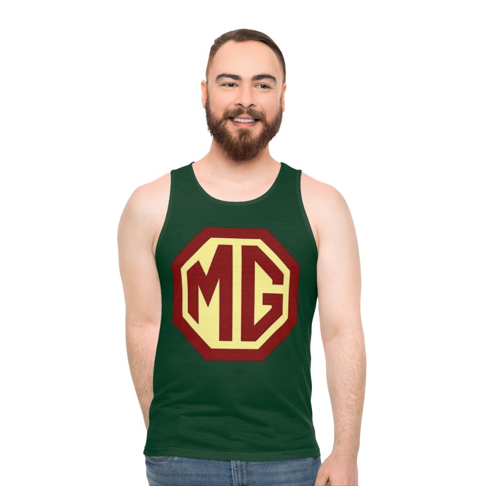 Classic MG Morris Garages Unisex Tank Top - men