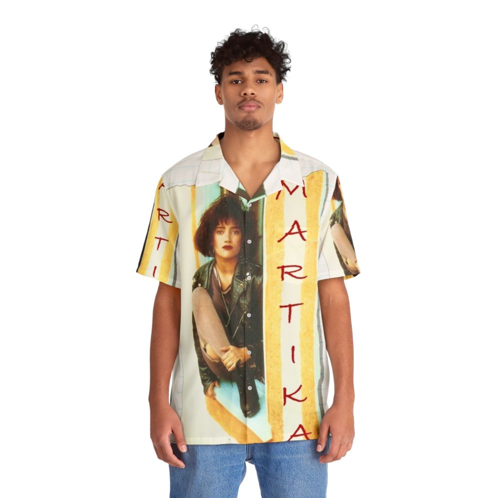 Martika 80s Pop Icon Hawaiian Shirt - People Front