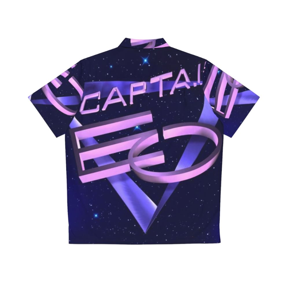 Captain Eo Michael Jackson Hawaiian Shirt - Back