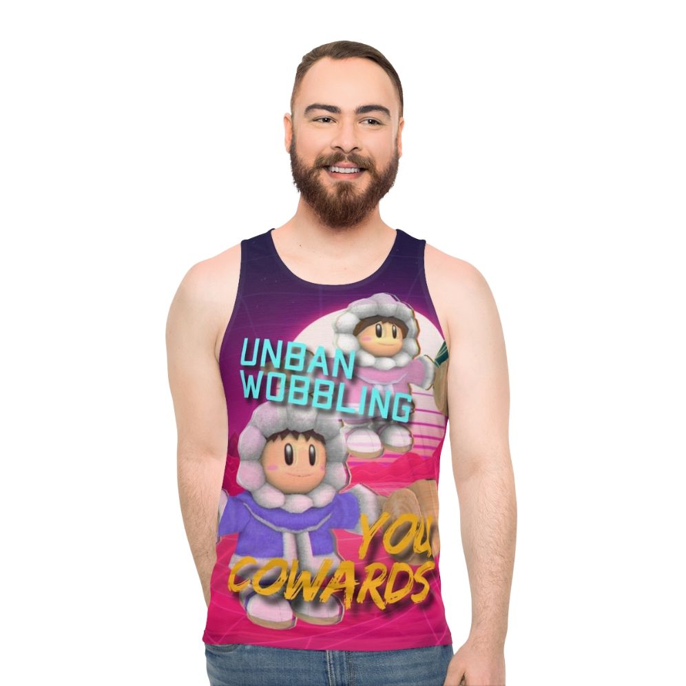 Unisex "Unban Wobbling" Ice Climbers Tank Top - men