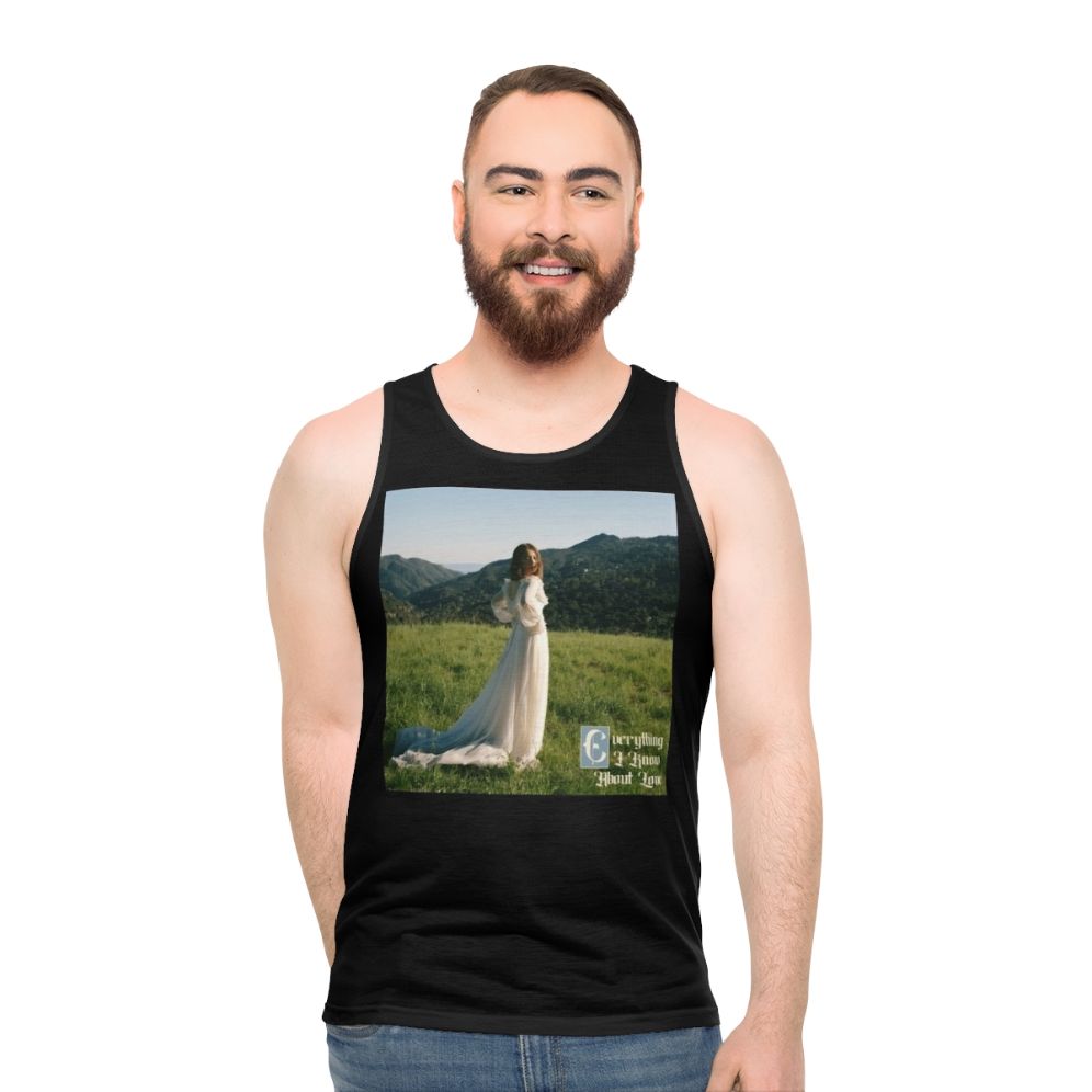 Laufey Indie Folk Musician Unisex Tank Top - men