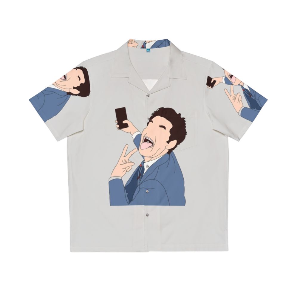 Space Force Hawaiian Shirt featuring Steve Carell from Netflix