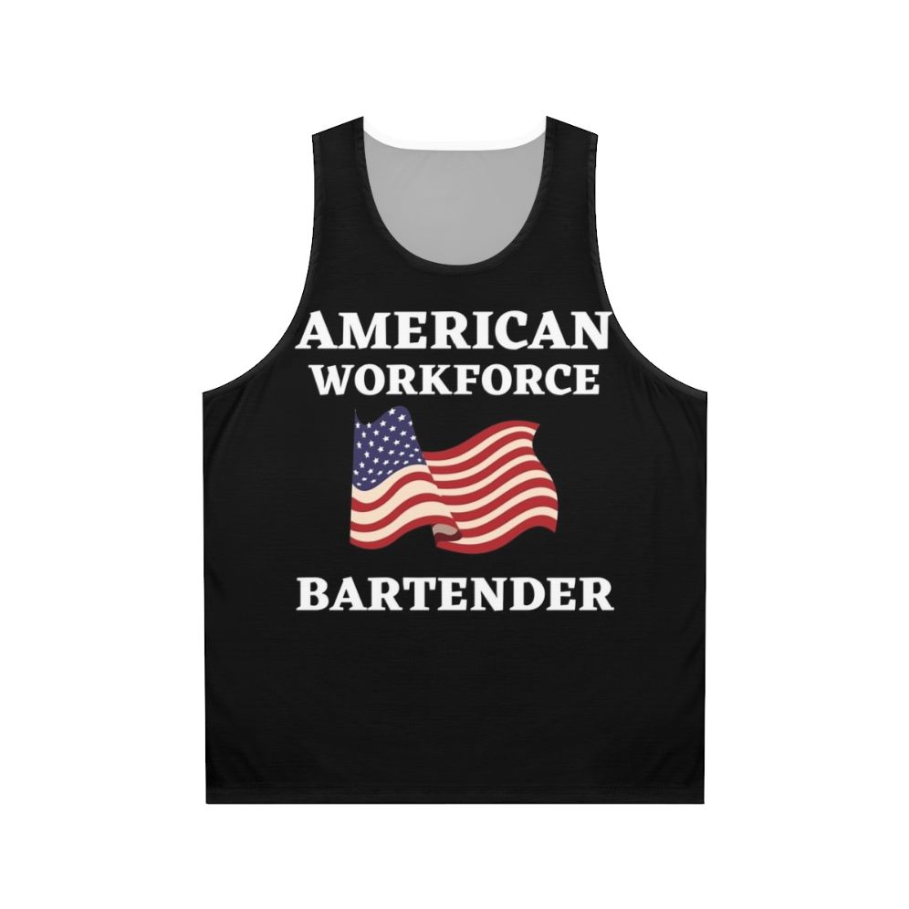 Bartender American Workforce Unisex Tank Top