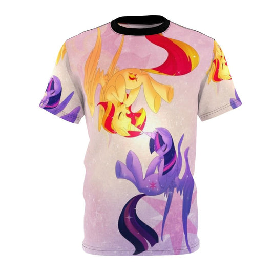 Enchanting princess-inspired t-shirt with alicorn and my little pony graphics