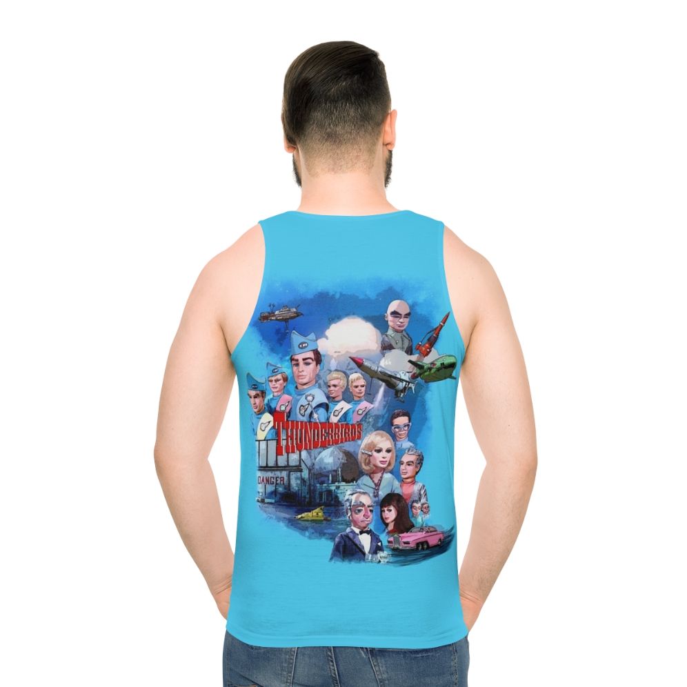 Thunderbirds Unisex Tank Top - men back