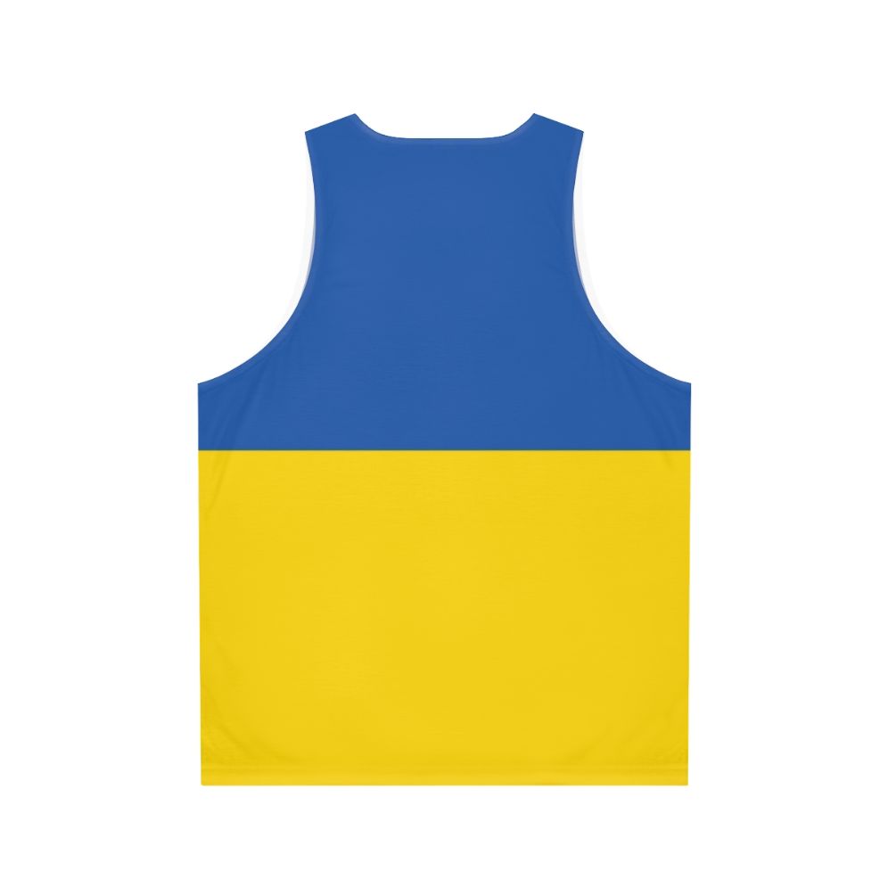 Ukraine flag tank top - Back