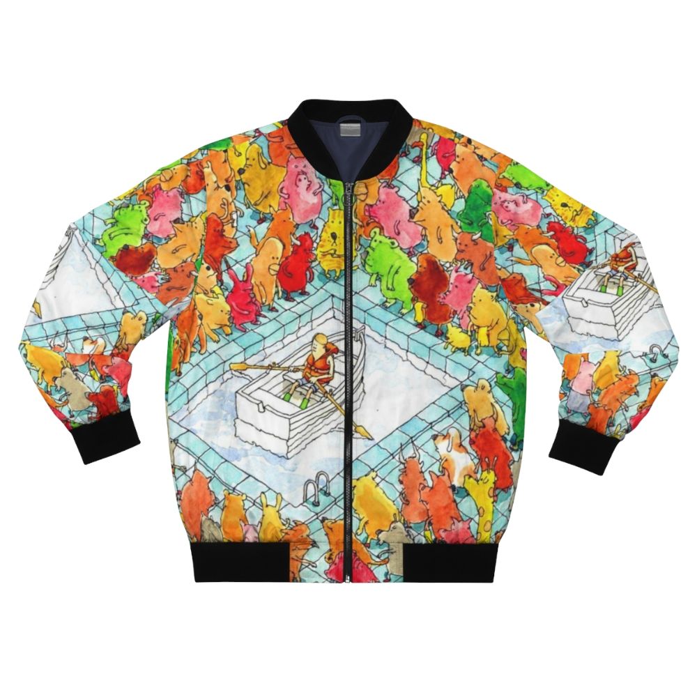 Gavin Dance Happiness 2020 Malamsenin Bomber Jacket