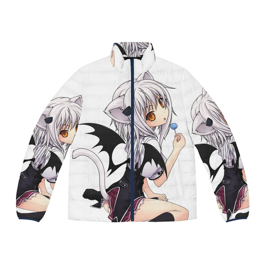 Koneko Toujou from High School DxD wearing a stylish puffer jacket