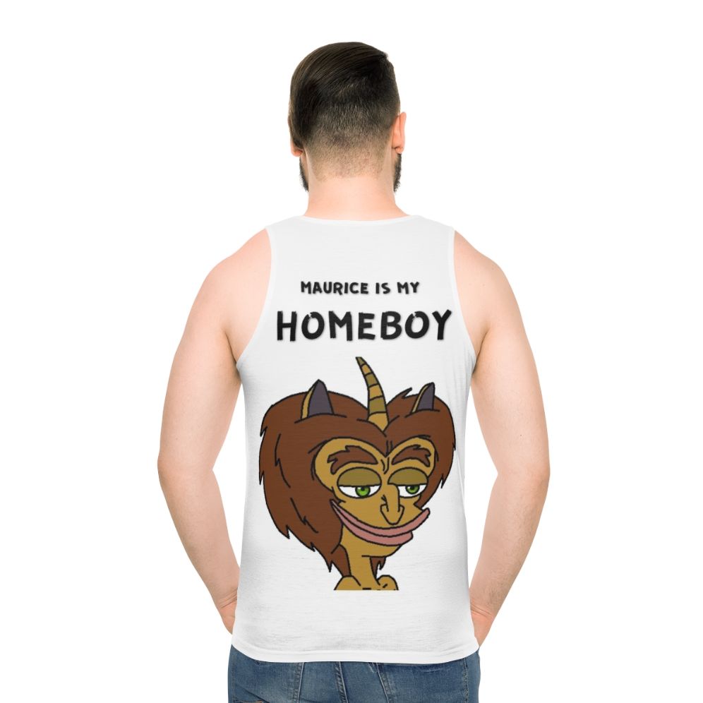 Hormone Monster Unisex Tank Top - men back