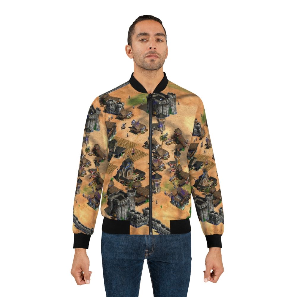 Vintage Age of Empires Gaming Bomber Jacket - Lifestyle