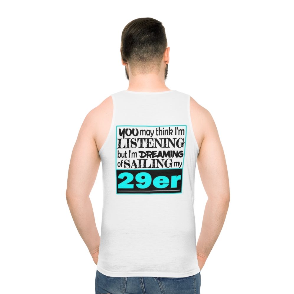 29er sailing unisex tank top - men back