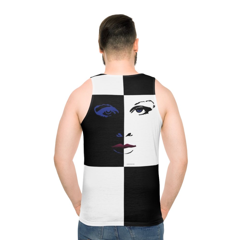 Unisex tank top for fashion and casual wear - men back