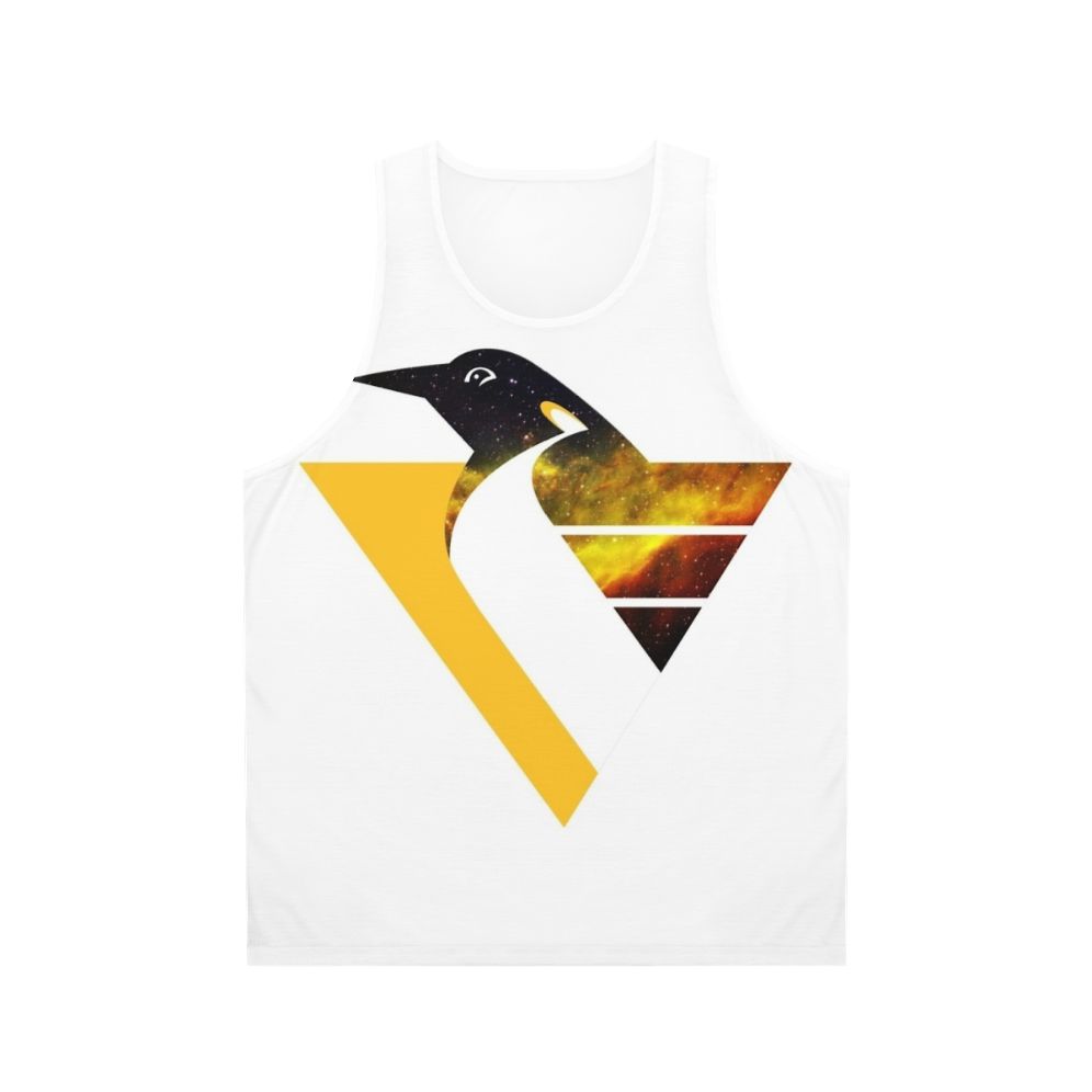 Nebula Penguins Throwback Unisex Tank Top