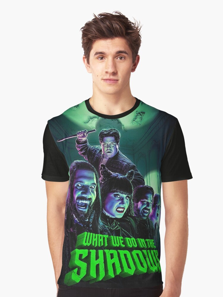 The Staten Island Gang Graphic T-Shirt featuring What We Do in the Shadows characters - Men