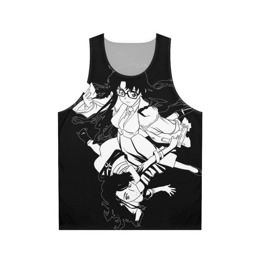 "Read or Die" anime-inspired unisex tank top