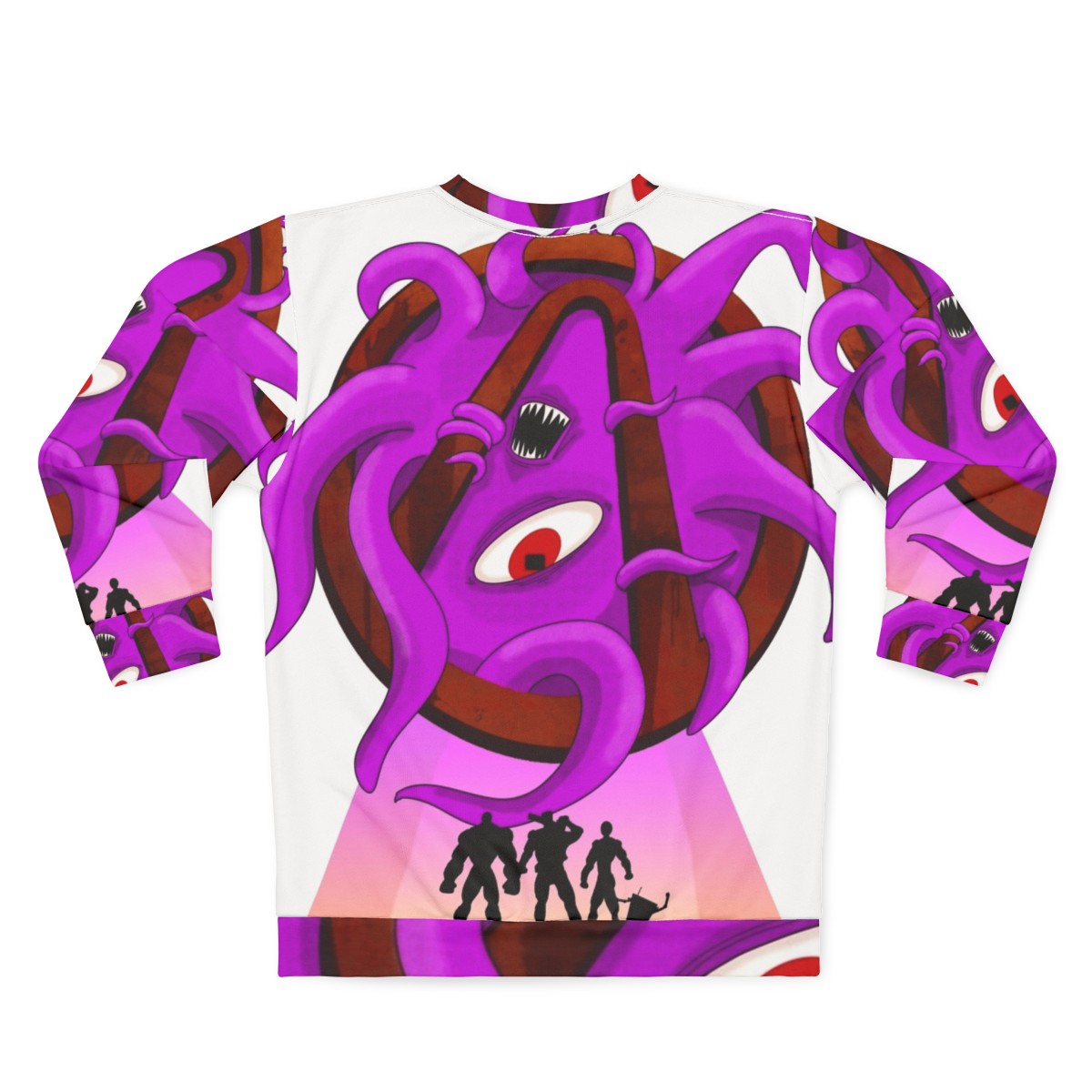 Borderlands Tentacle Logo Gaming Sweatshirt - Back