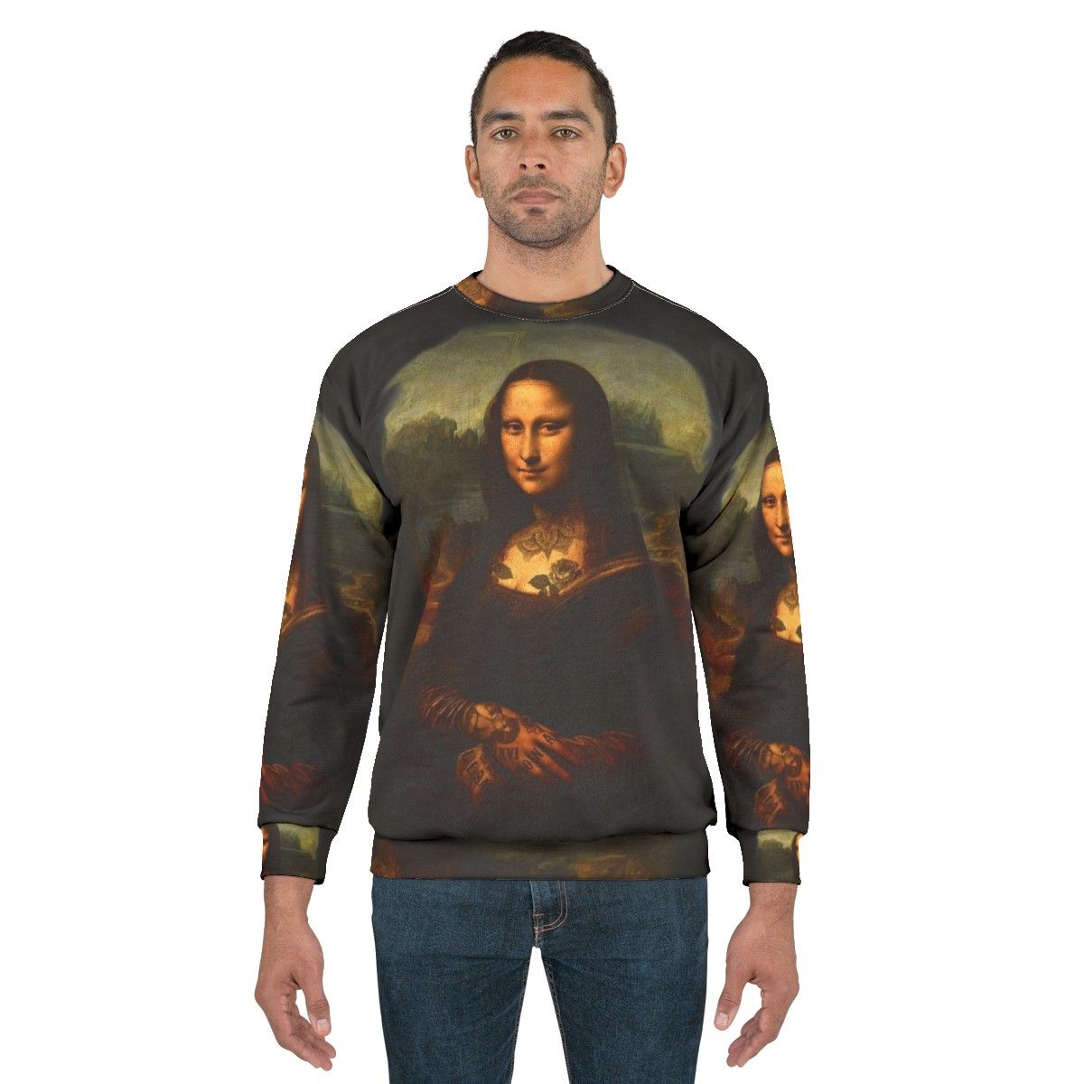 Mona Lisa Tattoo Sweatshirt - men