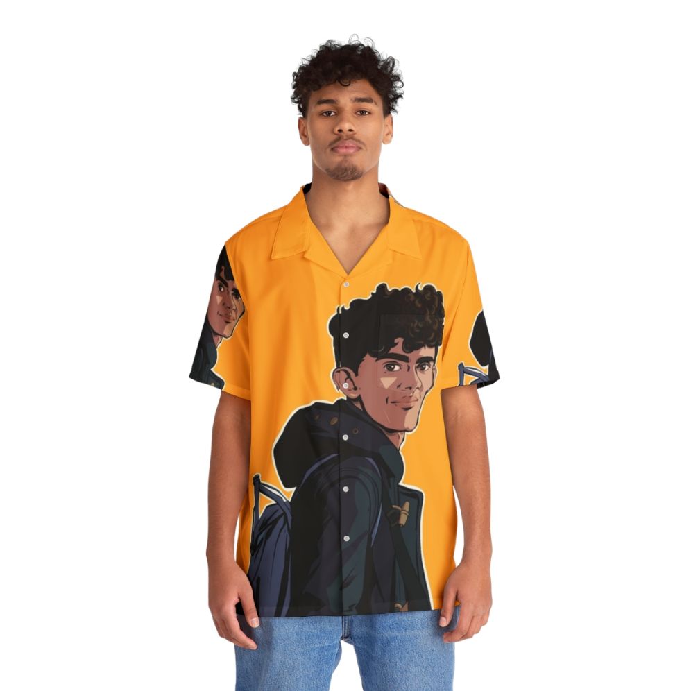 Heartstopper Charlie Spring Fanart Hawaiian Shirt - People Front