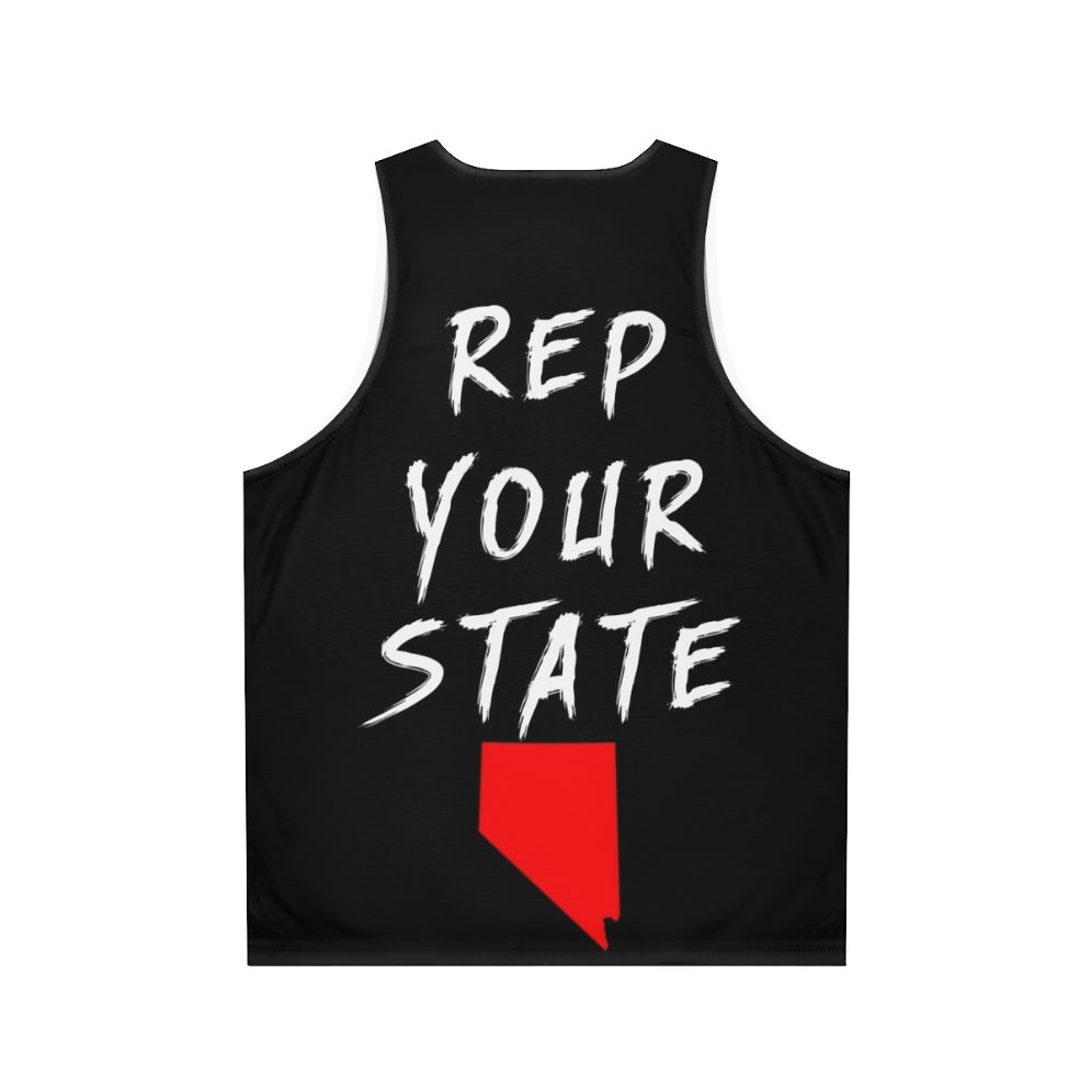 Nevada state pride unisex tank top - Back