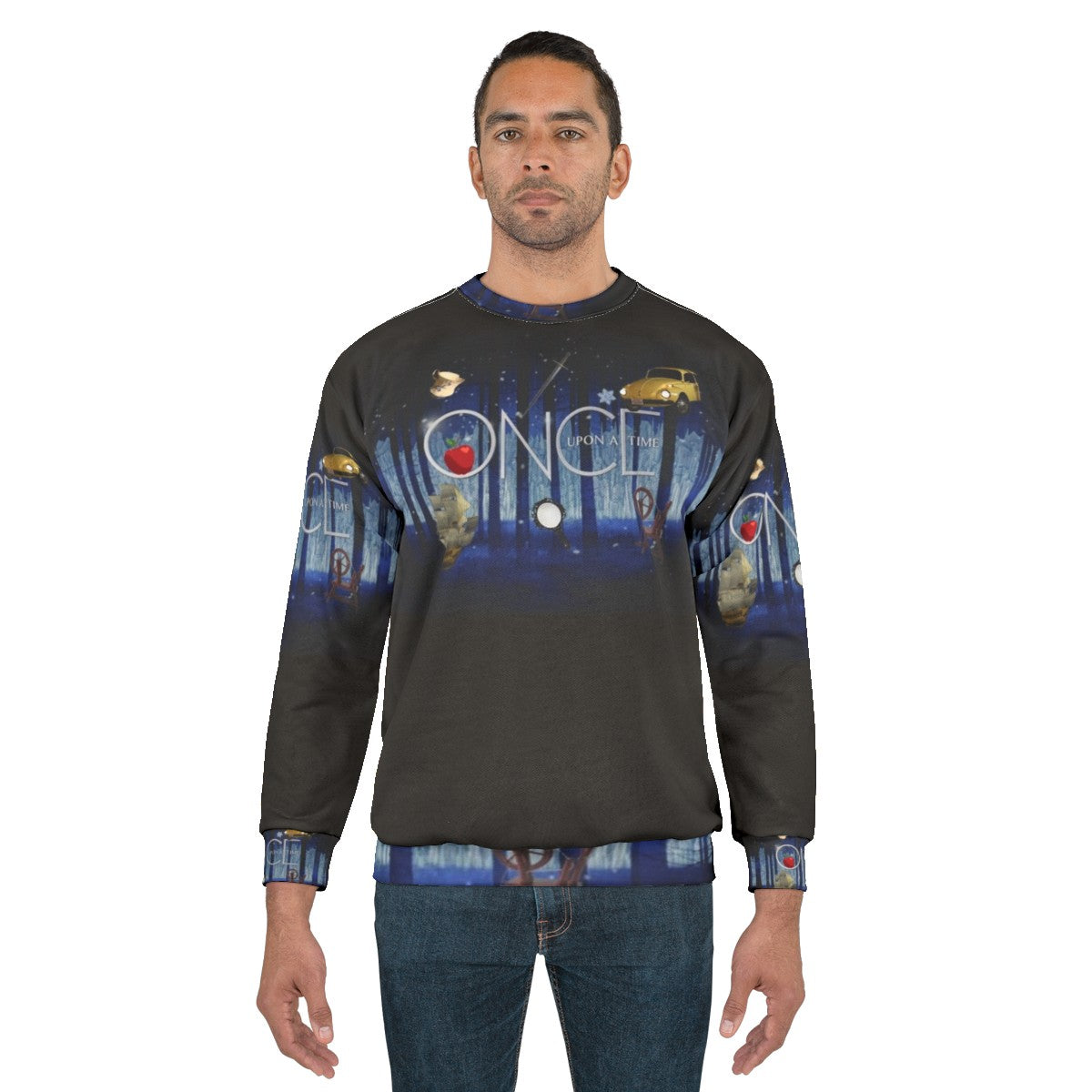 Once Upon A Time Sweatshirt featuring characters from the fantasy TV series - men