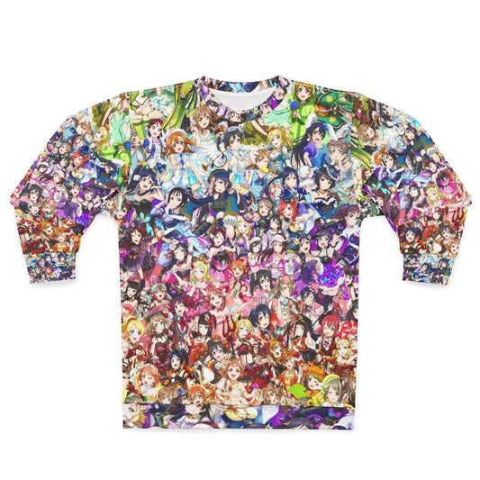 Love Live Rainbow Gradient Anime Sweatshirt