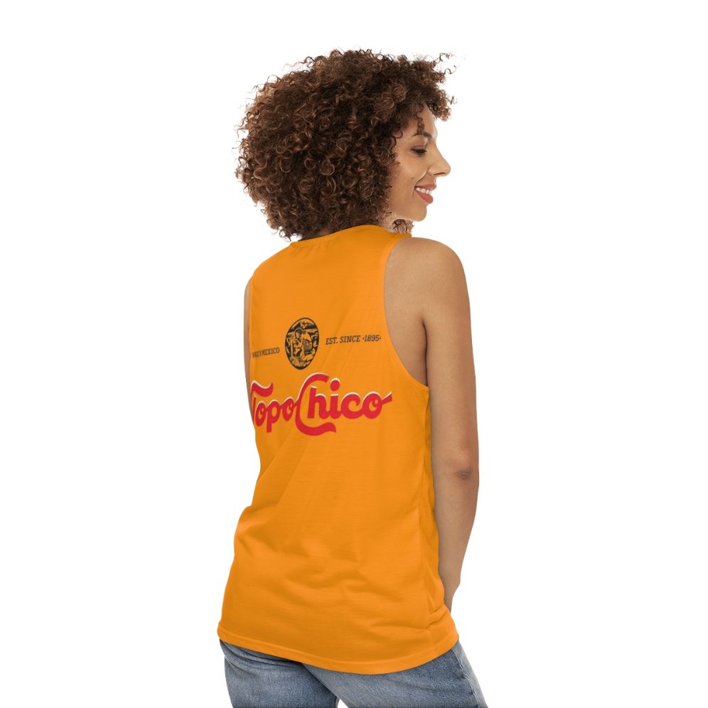 Topographic Topo Chico Unisex Tank Top - women back