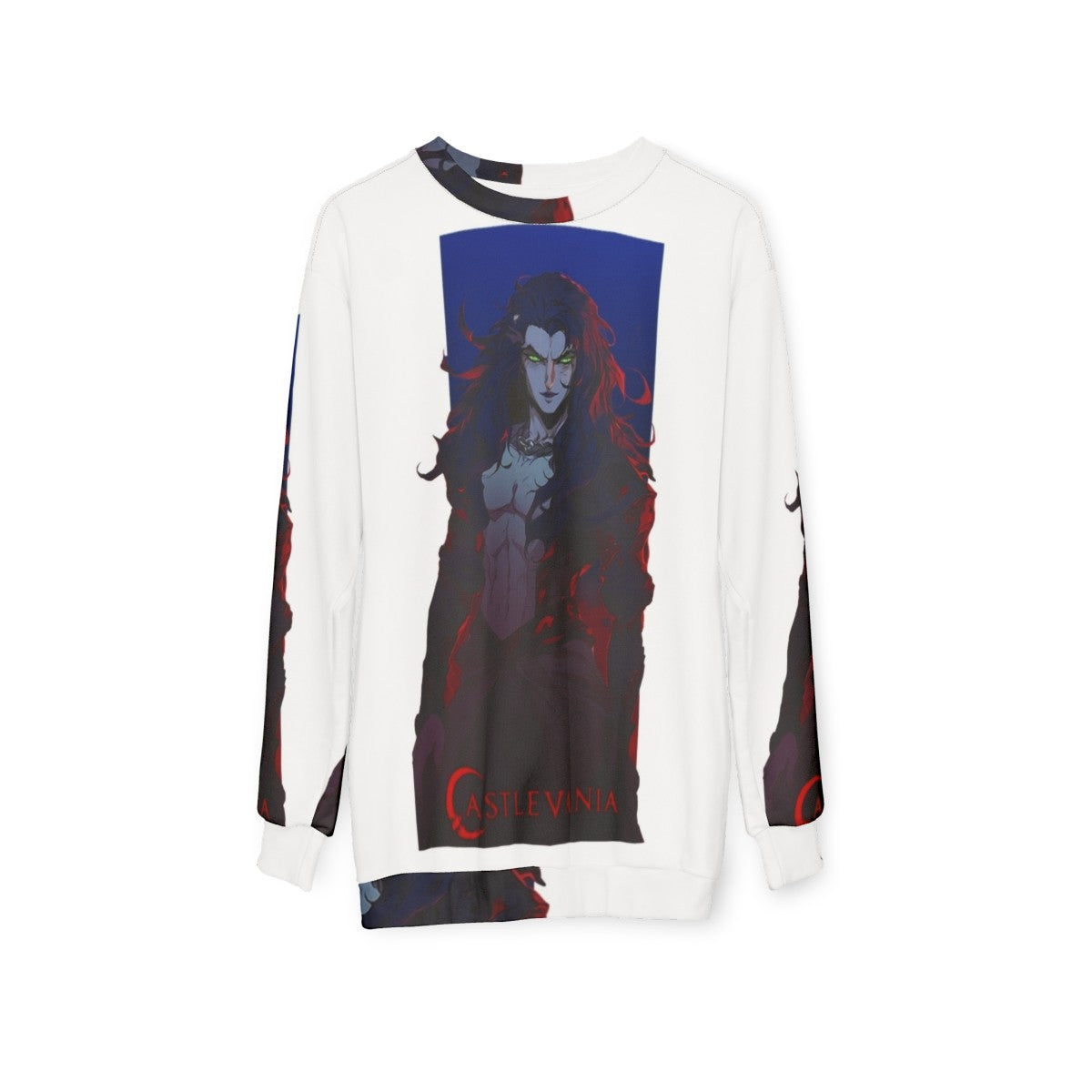 Castlevania Striga Fullbody Sweatshirt - hanging