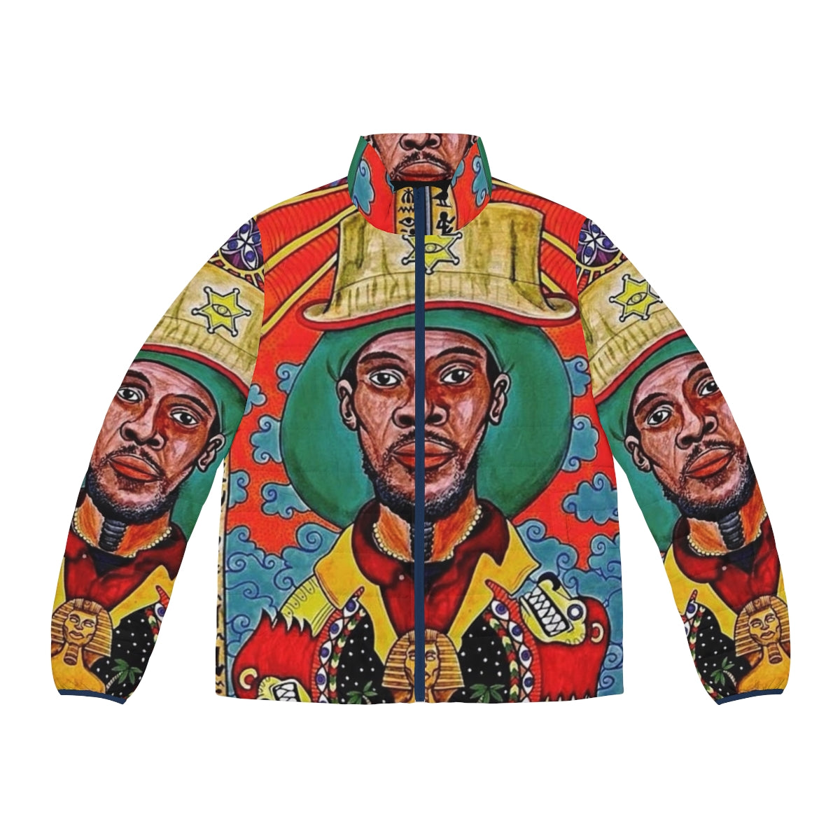 Midnite Vaughn Benjamin Reggae Puffer Jacket