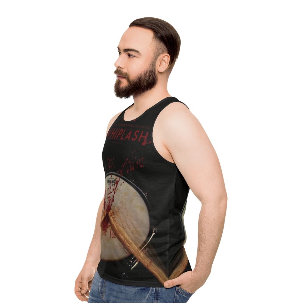 Whiplash movie inspired unisex tank top - men side