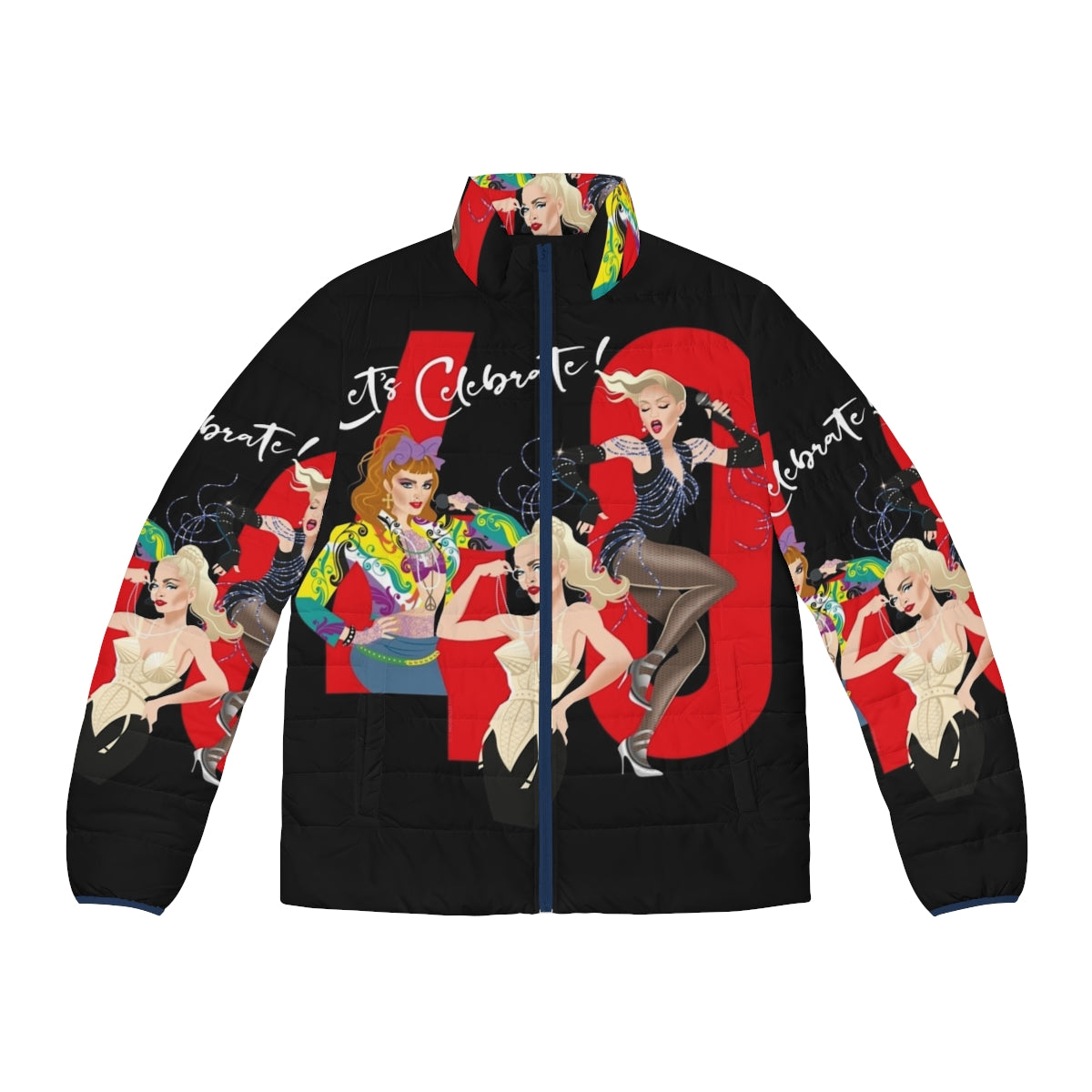 Alejandro Mogollo Art Puffer Jacket for men and women