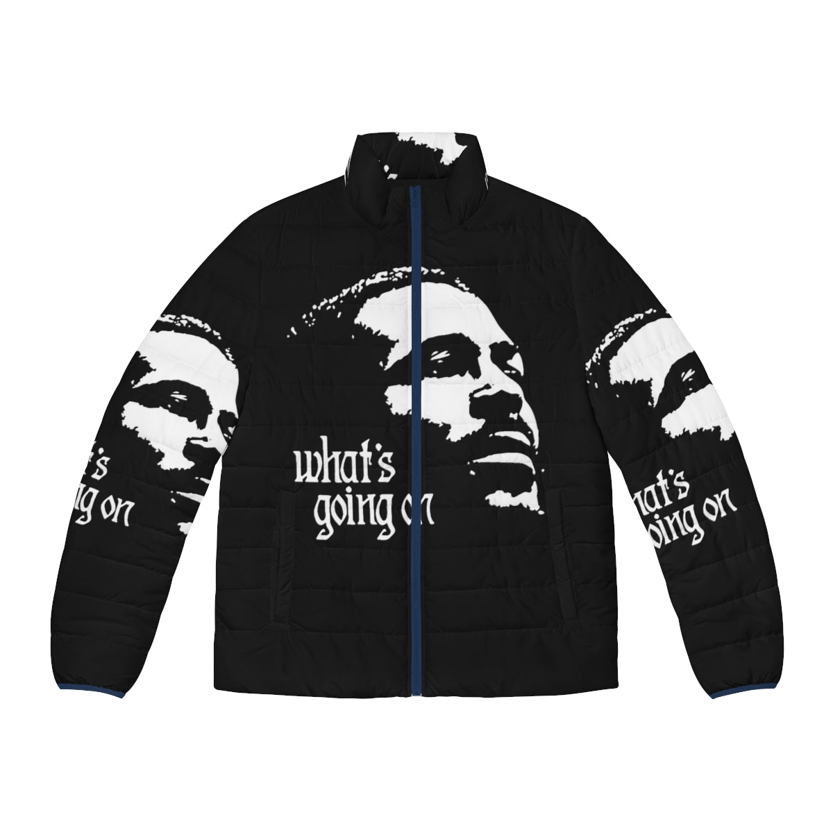 Marvin Gaye "What's Going On" Puffer Jacket