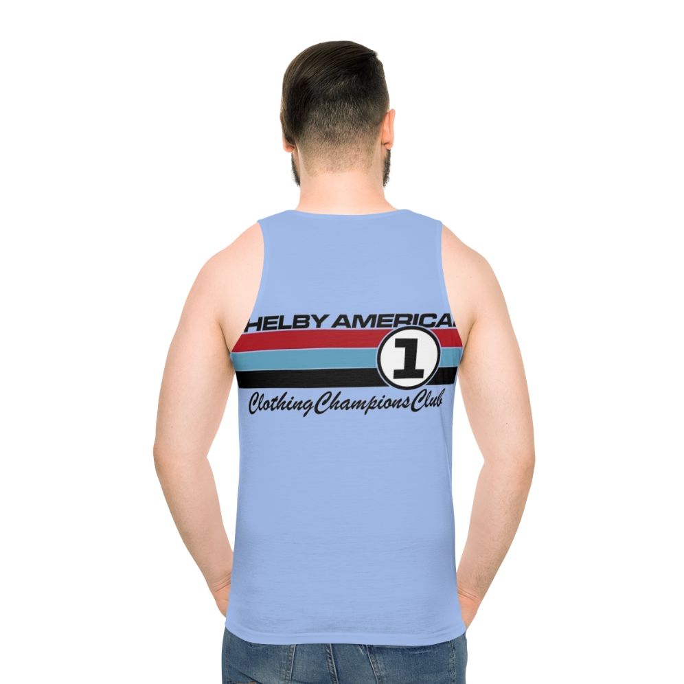 1966 Le Mans Unisex Racing Tank Top - men back