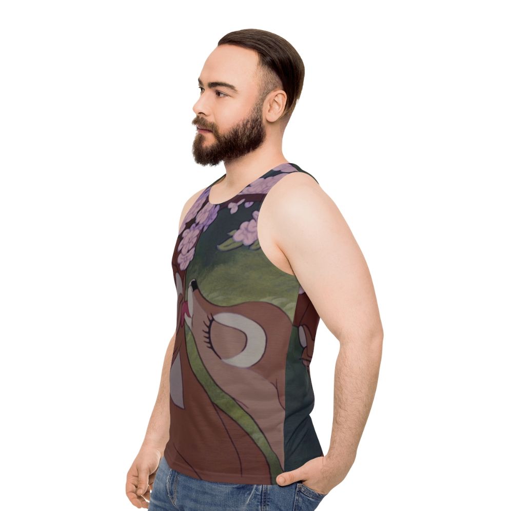 Bambi Disney Unisex Tank Top - men side