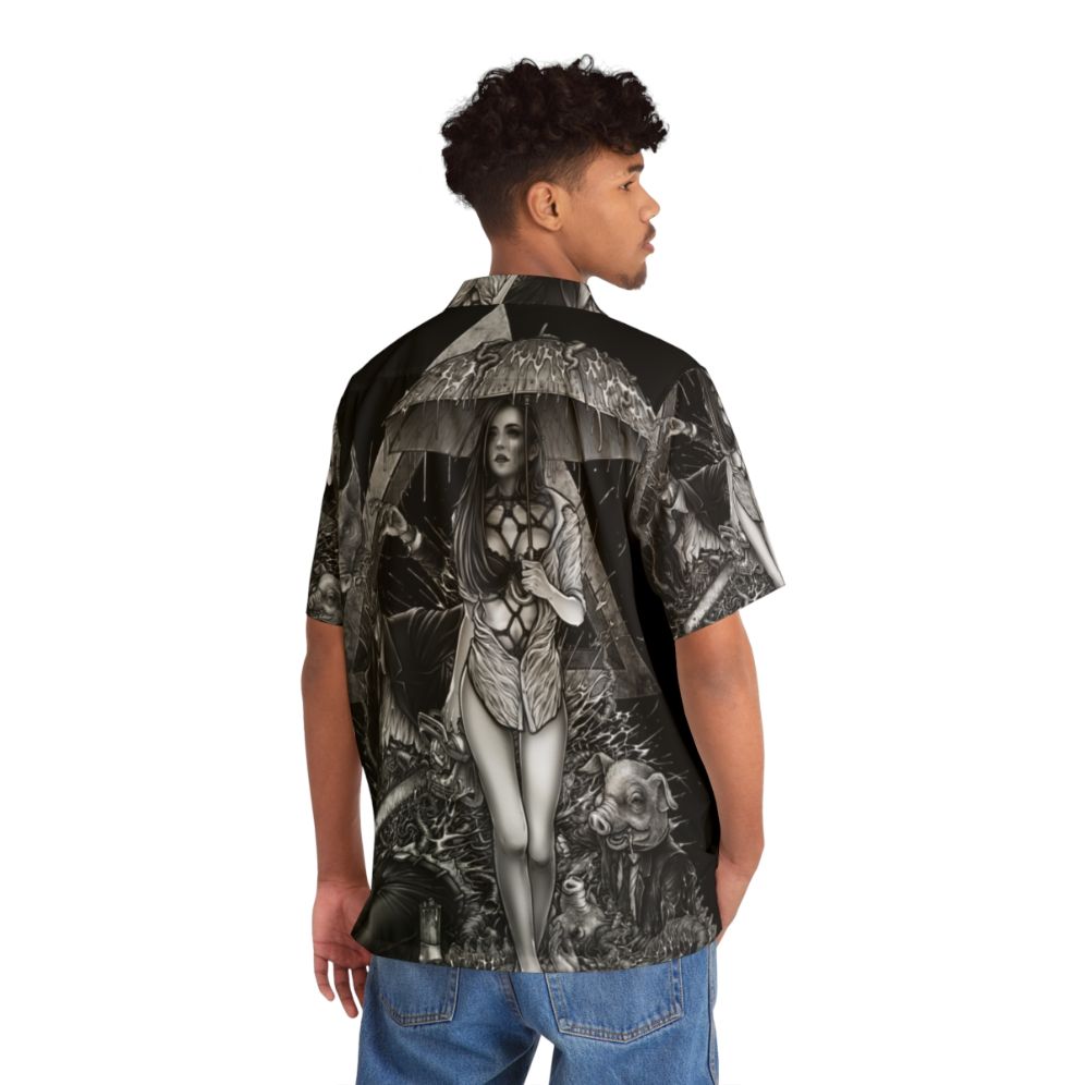 Winya No 114 Surreal Hawaiian Shirt - People Back