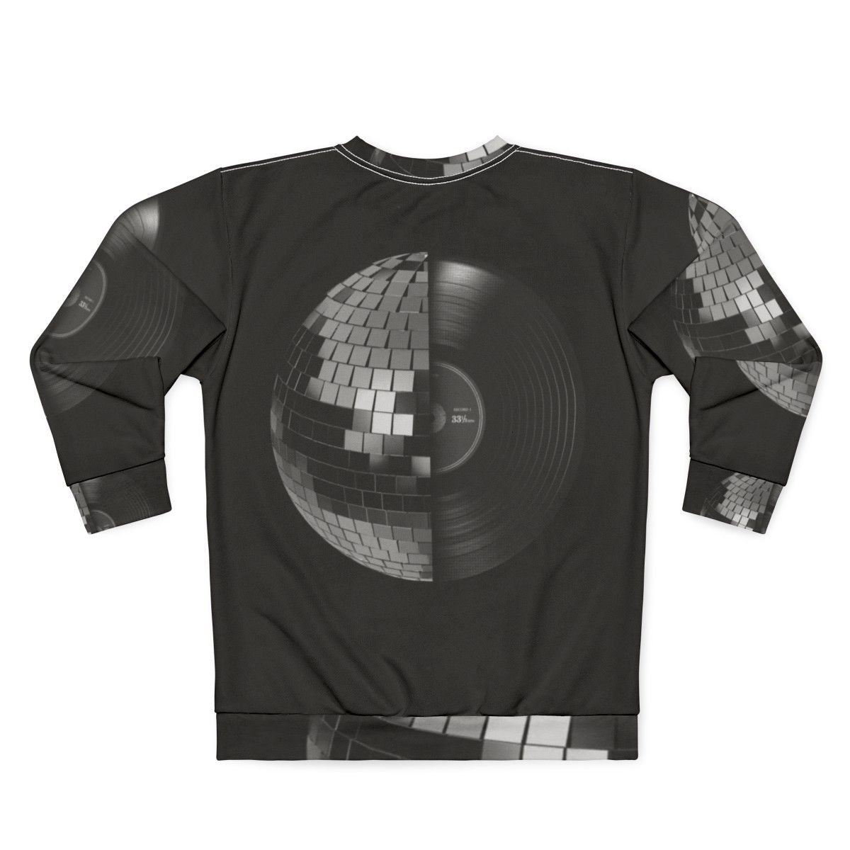 Disco-inspired retro sweatshirt - Back