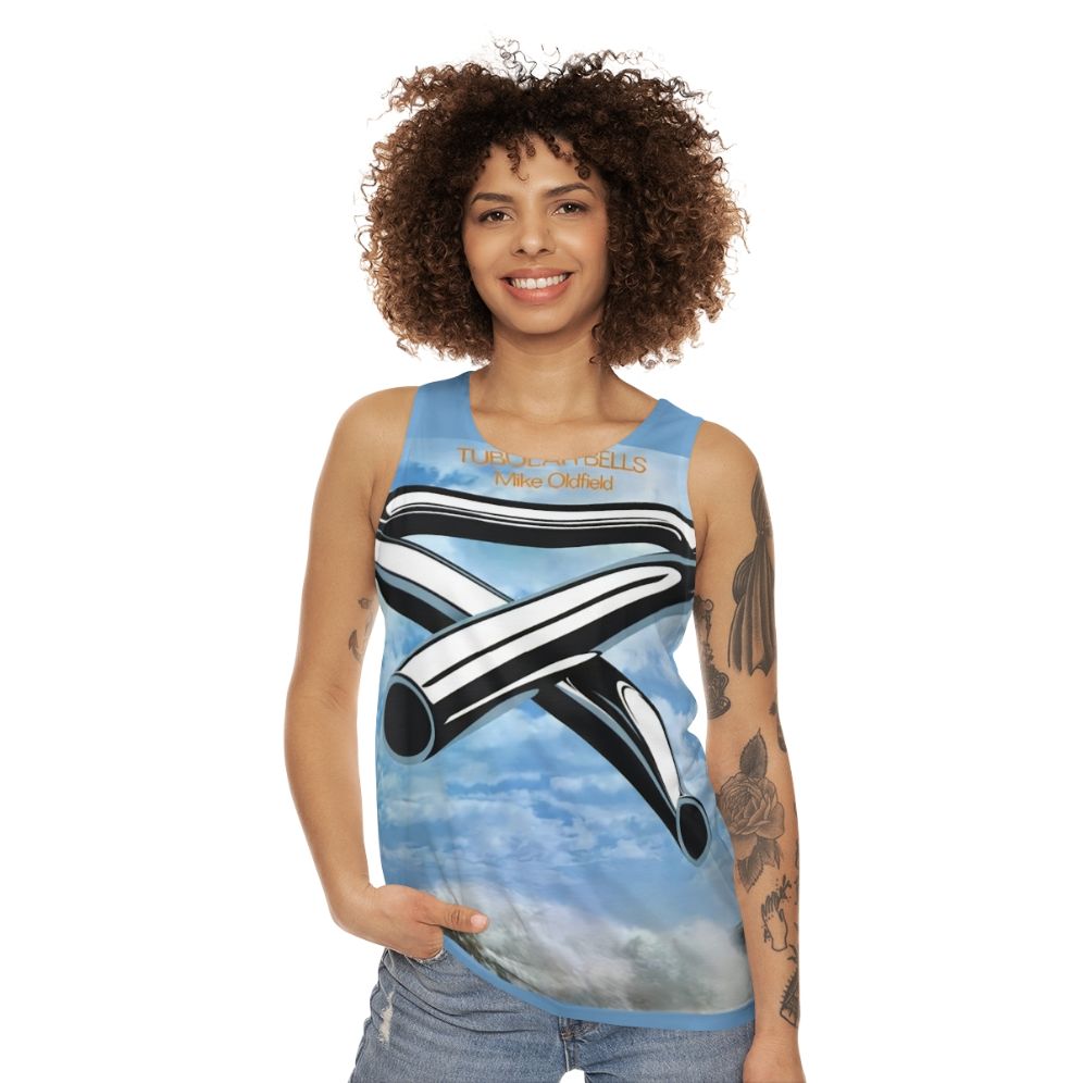 Tubular Bells Unisex Tank Top by Mike Oldfield - women