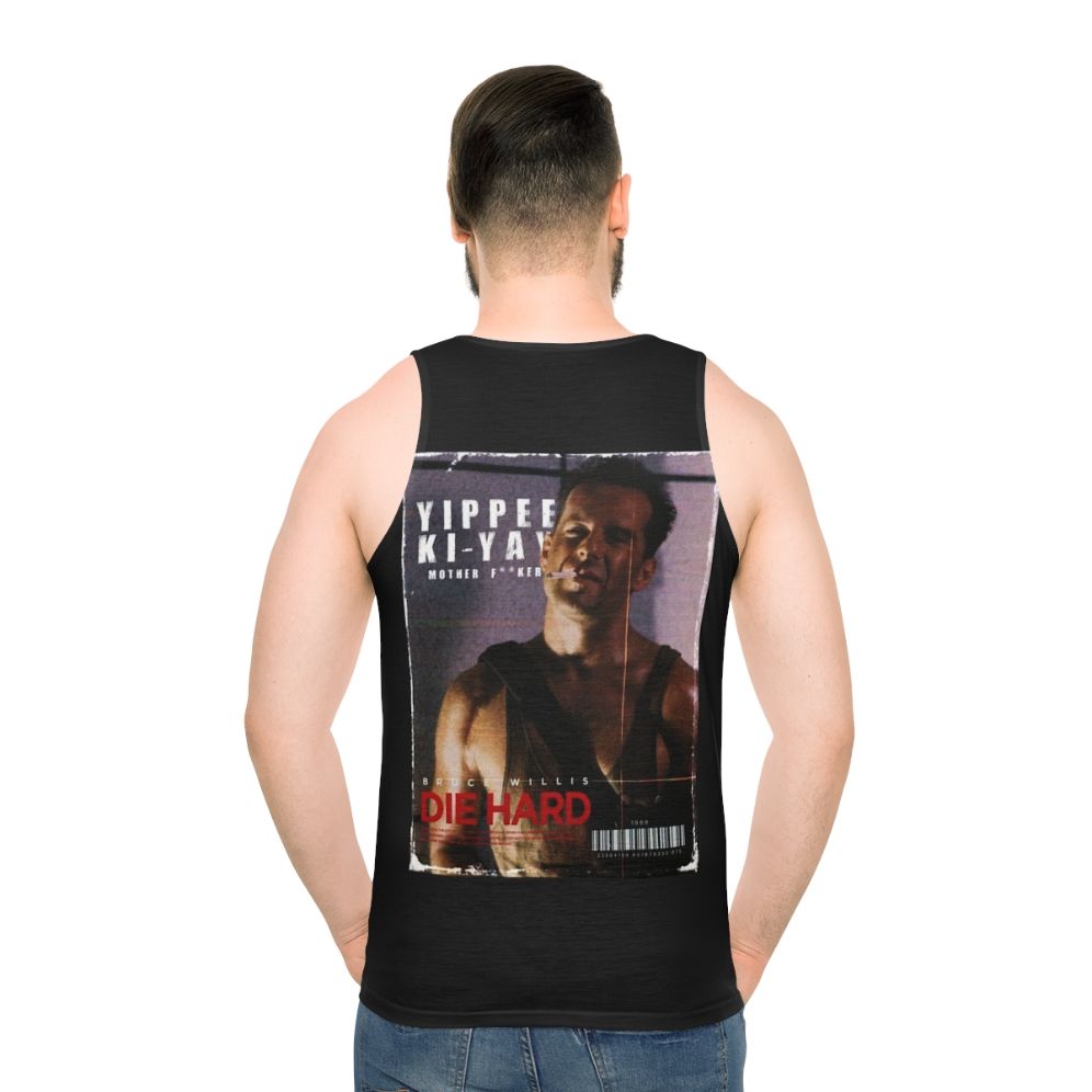 Die Hard Unisex Tank Top - men back