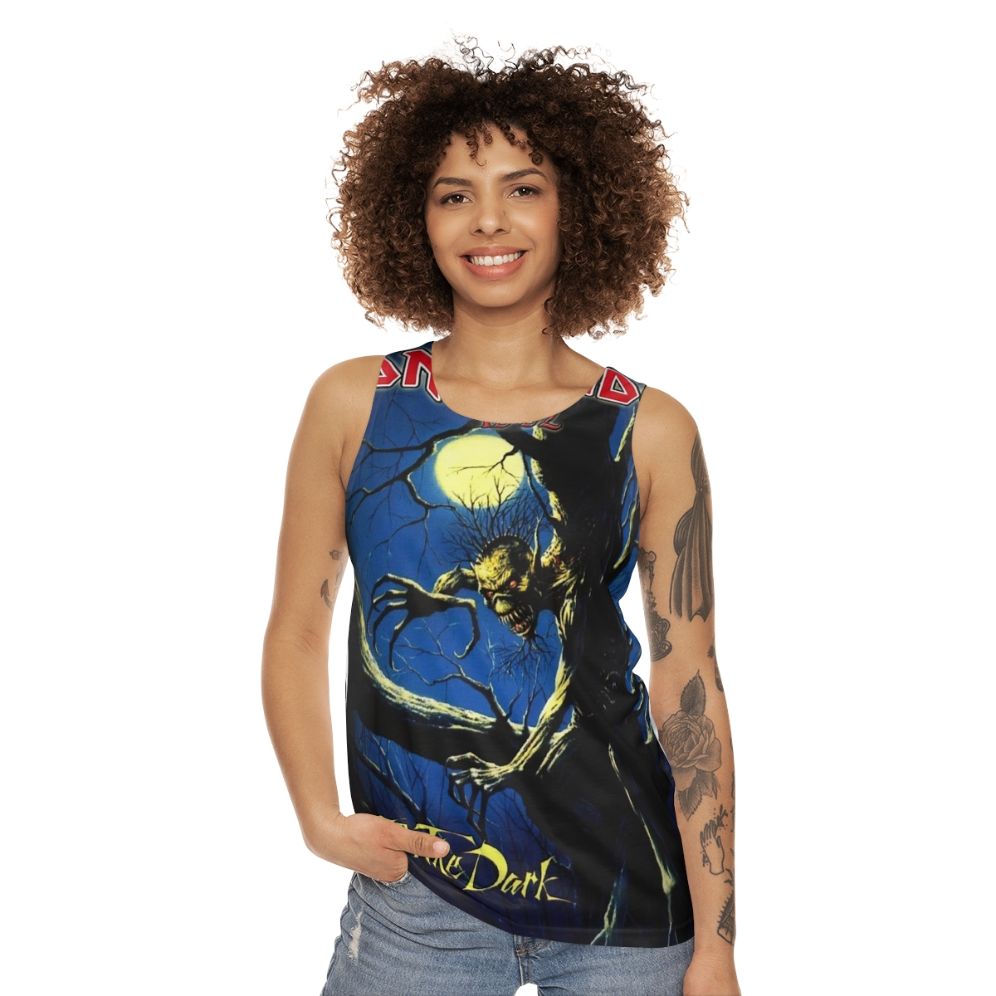 Iron Maiden Fear of the Dark Unisex Tank Top - women