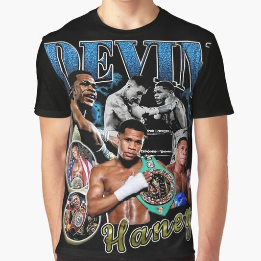 Devin Haney Boxing Graphic T-Shirt