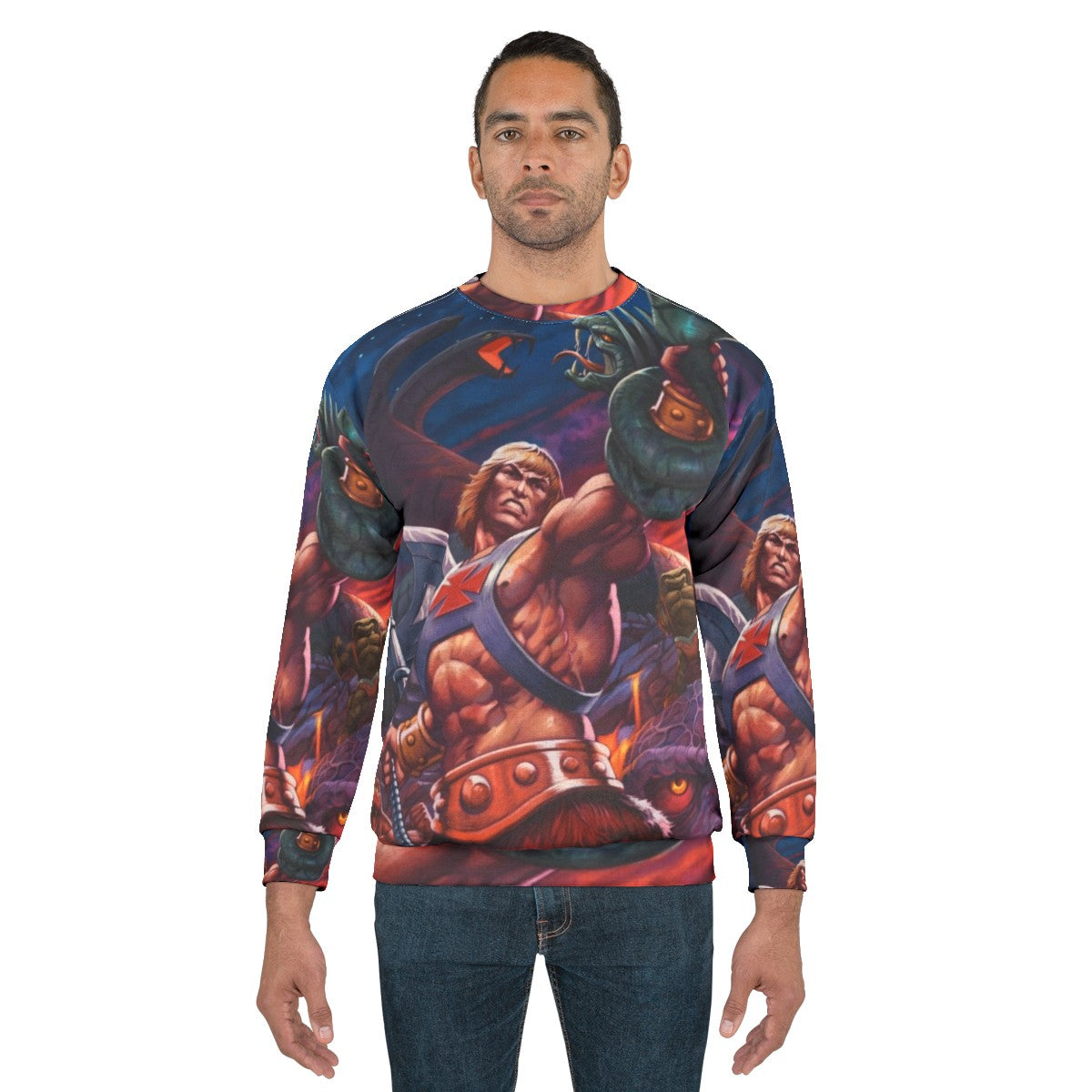 Heman and Snakemen vintage retro sweatshirt - men