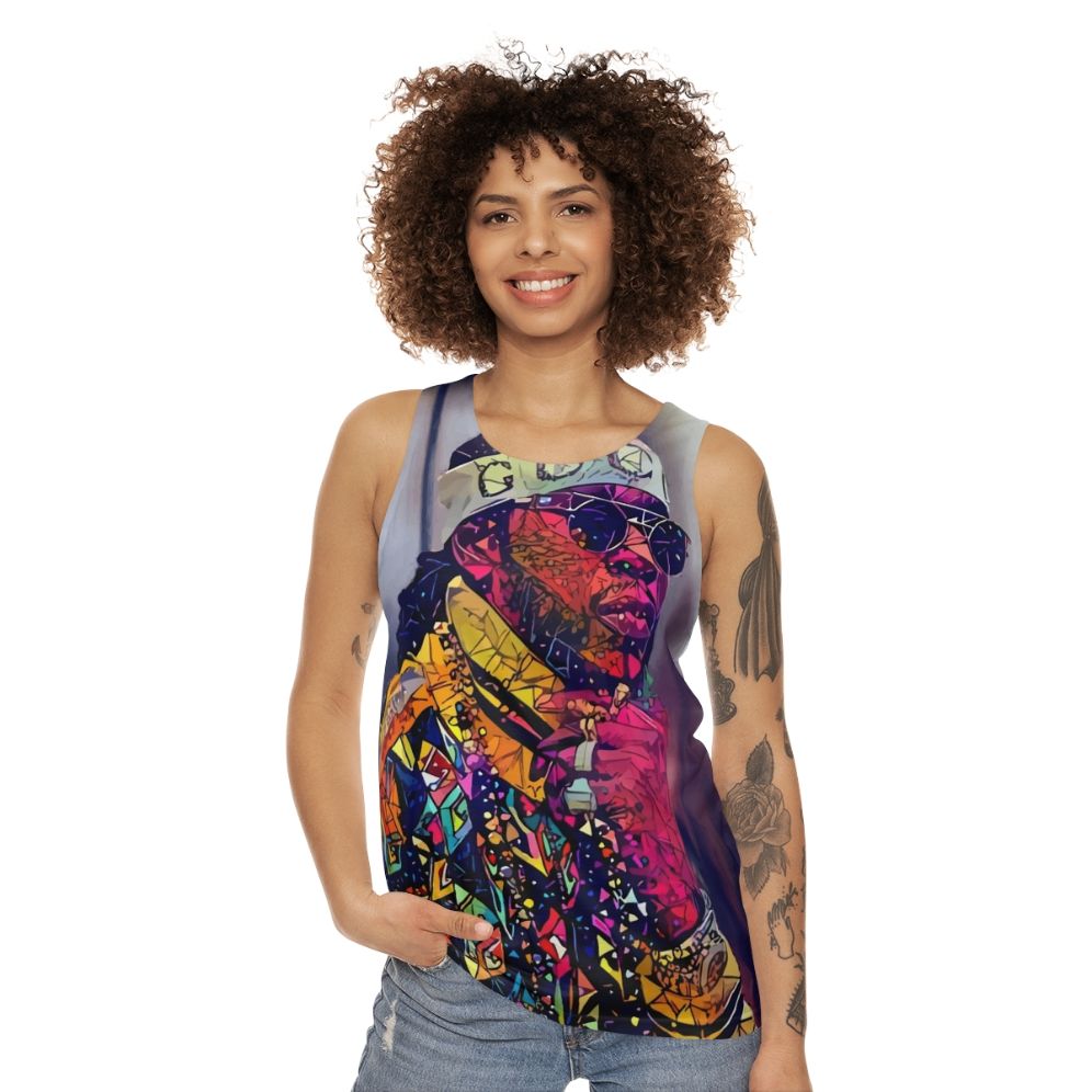 Abstract 2 Chainz Unisex Tank Top - women