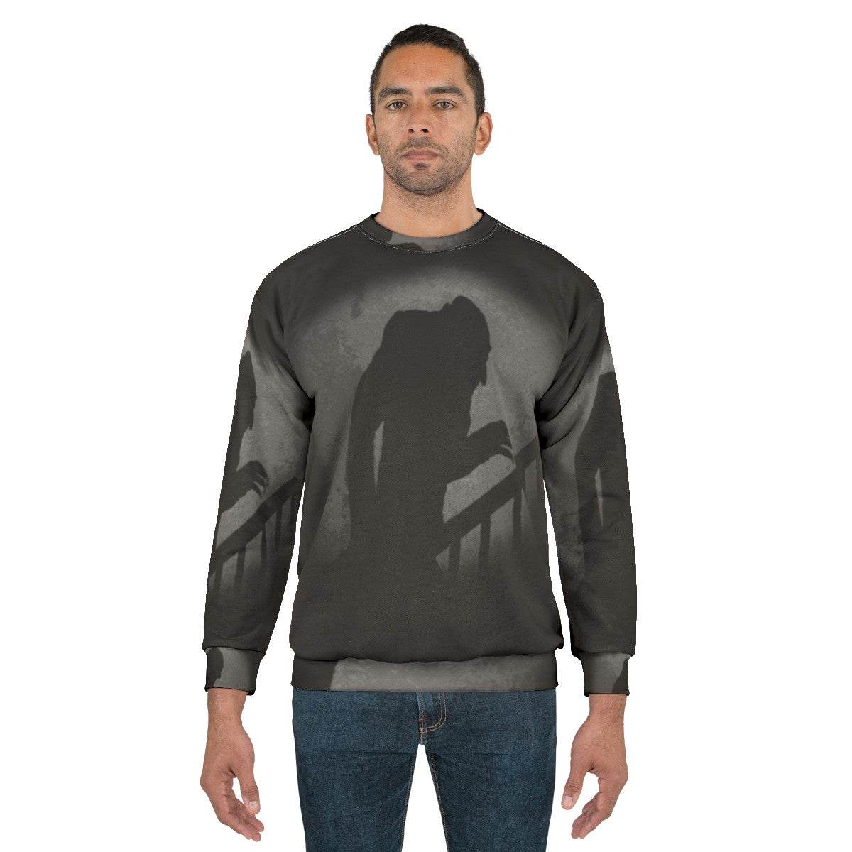 Nosferatu Silhouette Horror Sweatshirt - men