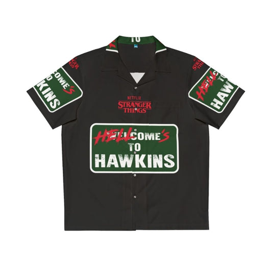 Stranger Things 4 Hawkins Hawaiian Shirt