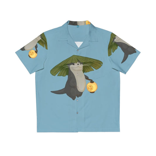 Odder Otter Hawaiian Shirt, Final Fantasy XIV FFXIV Themed Merchandise