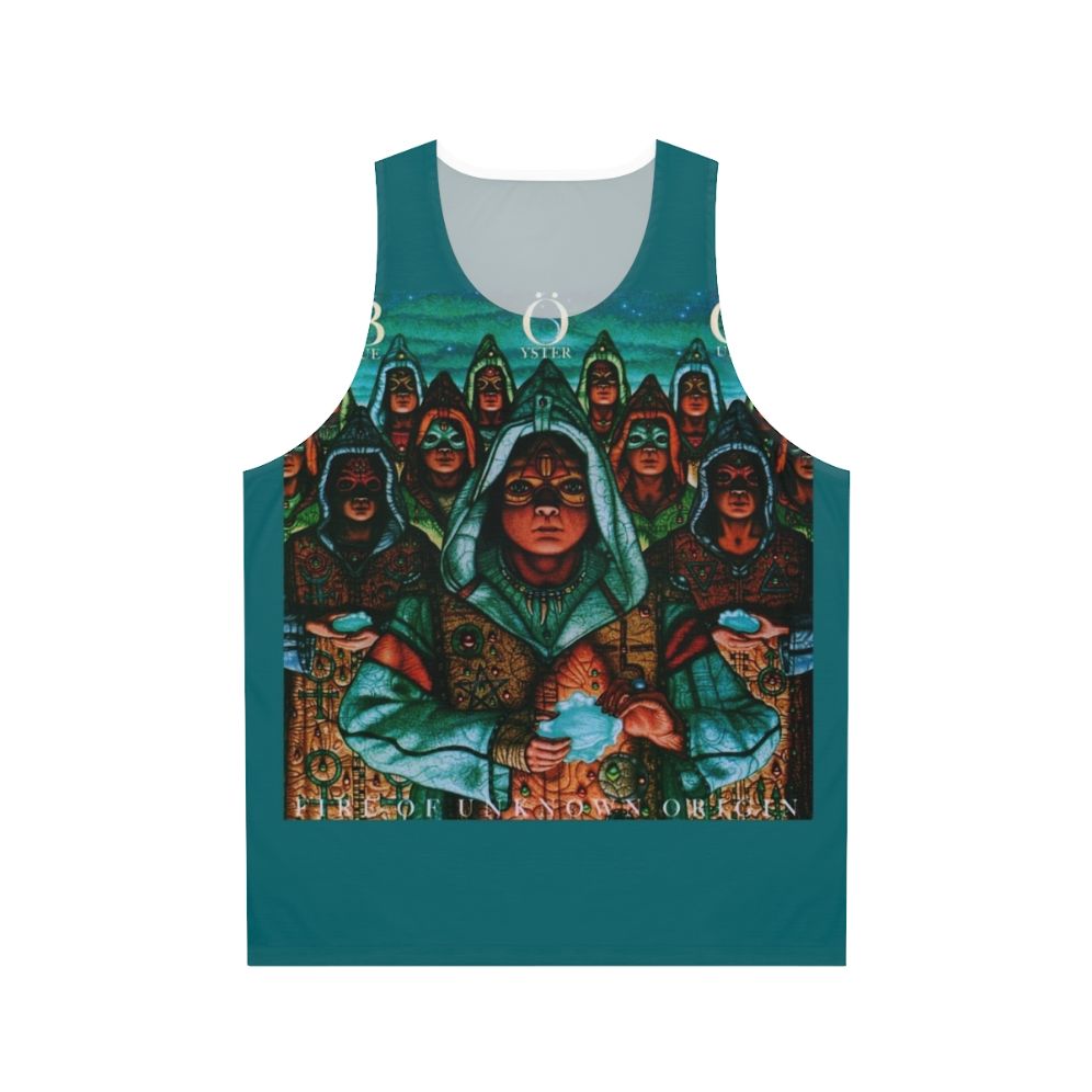 Blue Oyster Cult "Fire of Unknown Origin" Classic Rock Music Tank Top