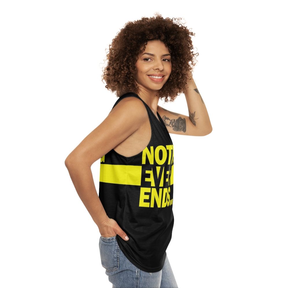 Watchmen "Nothing Ever Ends" Unisex Tank Top - women side