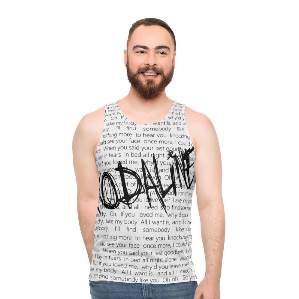 Kodaline "All I Want" Unisex Music Lover's Tank Top - men